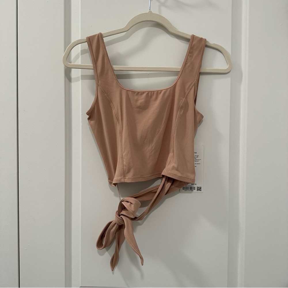 lululemon get centred crop tank